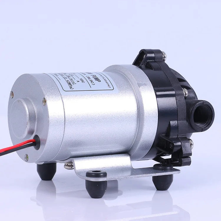 SOVOFLO DP-60 BLDC Electric Diaphragm Pump DC 12V 24V Brushless Motor operated Water Pump 5LPM 60psi Pressure Switch optional
