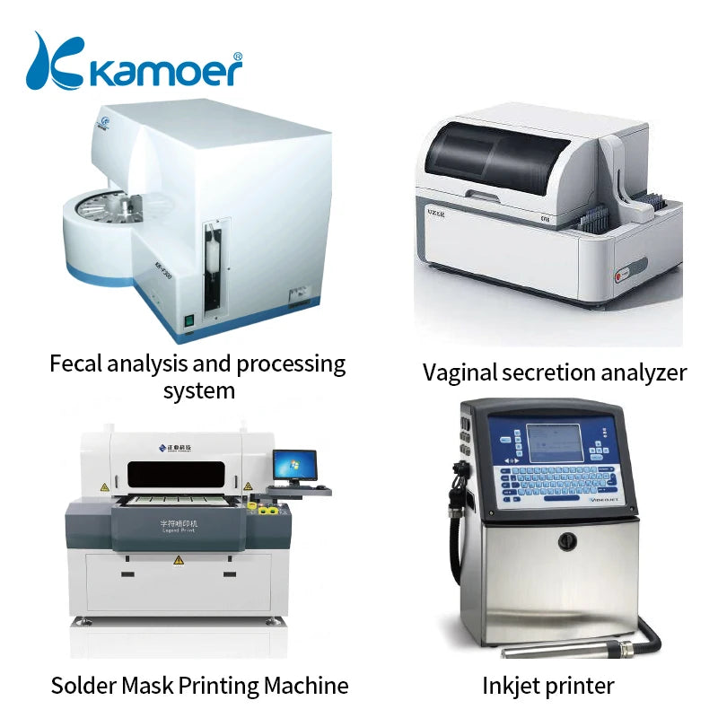 Kamoer 400ml/min KLP01 Mini  High Flow Diaphragm Liquid Pump 12V 24V DC Motor Liquid Pressure 3 Bar 62dB for Lab and Waste Water