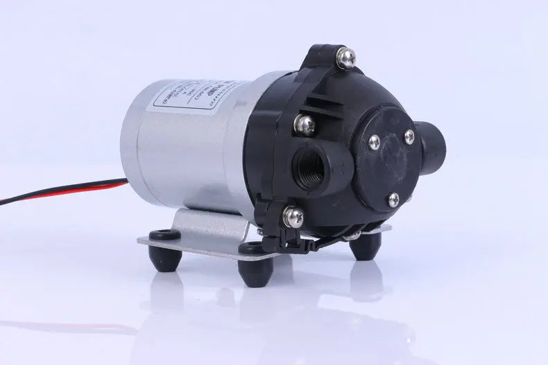 SOVOFLO DP-60 BLDC Electric Diaphragm Pump DC 12V 24V Brushless Motor operated Water Pump 5LPM 60psi Pressure Switch optional