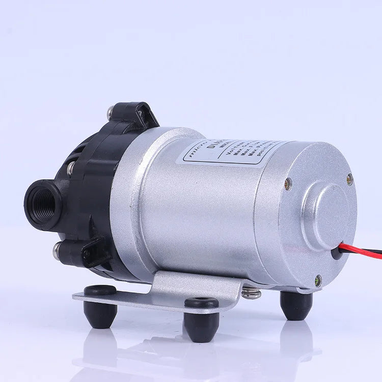SOVOFLO DP-60 BLDC Electric Diaphragm Pump DC 12V 24V Brushless Motor operated Water Pump 5LPM 60psi Pressure Switch optional