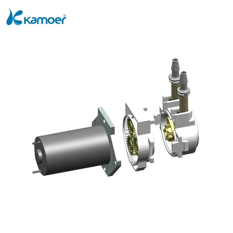 Kamoer 220ml/min KHPP260 Peristaltic Pump 12V 24V Gear Pump DC Motor Self-priming Pump PREX Silicone Tubing Dosing Pump