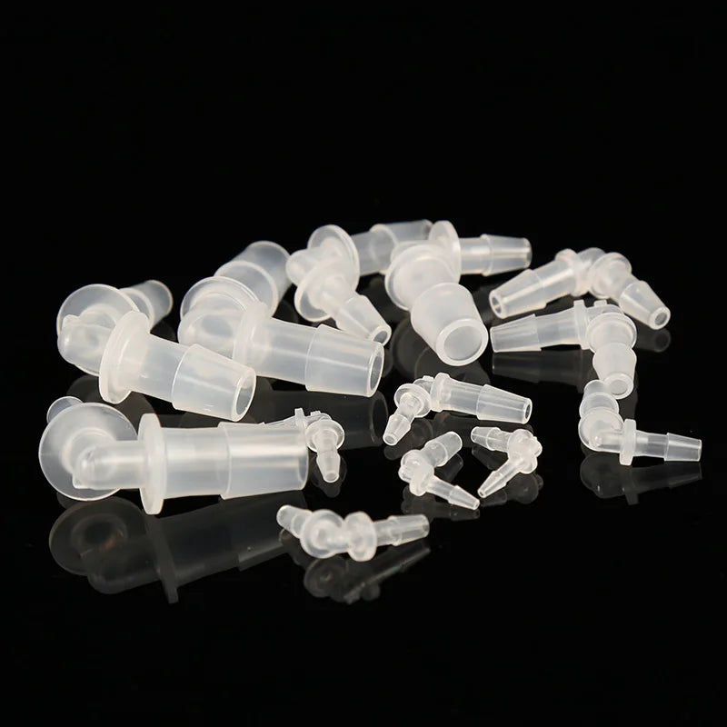 Food Grade PP Material Elbow Barbed Connector Equal Barbed Size Right Angle for Flexible Tubing Connection High Quality Ensured