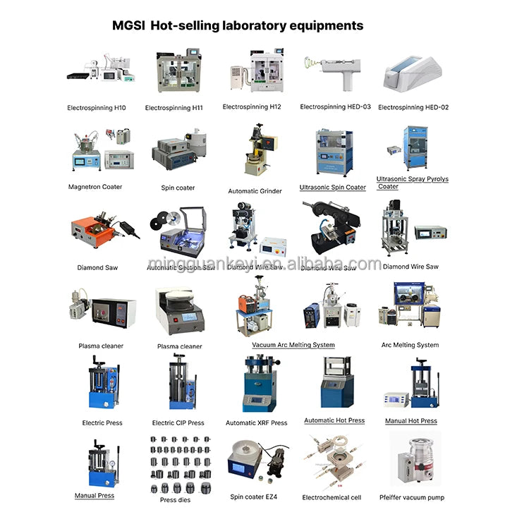 500C Cylindrical Electric Heating Mold Circular Ring Pressing Die for Lab Hydraulic Hot Press-MG-PCH-G