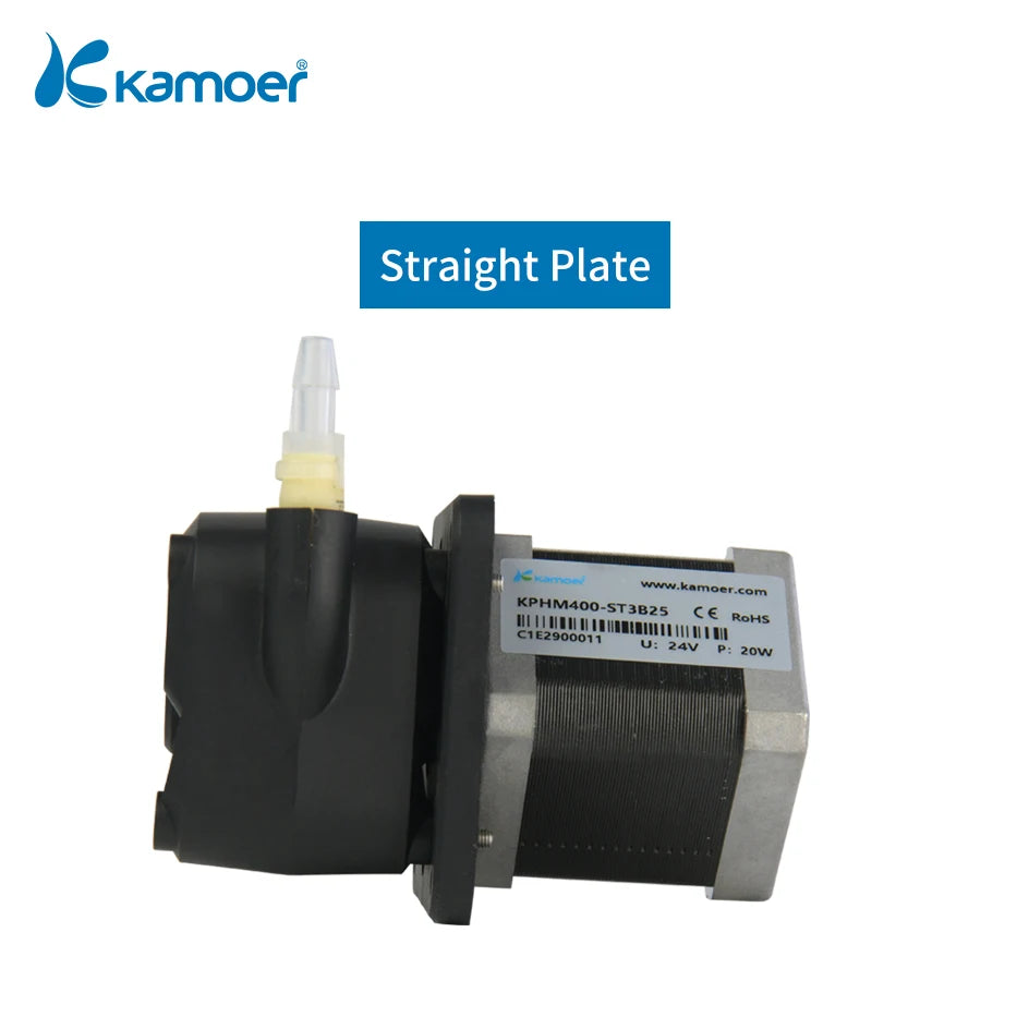 Kamoer 400ml/min KPHM400 Peristaltic Pump 24V Stepper Motor High Precision Self-priming Pump Adjustable Speed Dosing Pump BPT