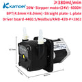 Kamoer 400ml/min KPHM400 Peristaltic Pump 24V Stepper Motor High Precision Self-priming Pump Adjustable Speed Dosing Pump BPT