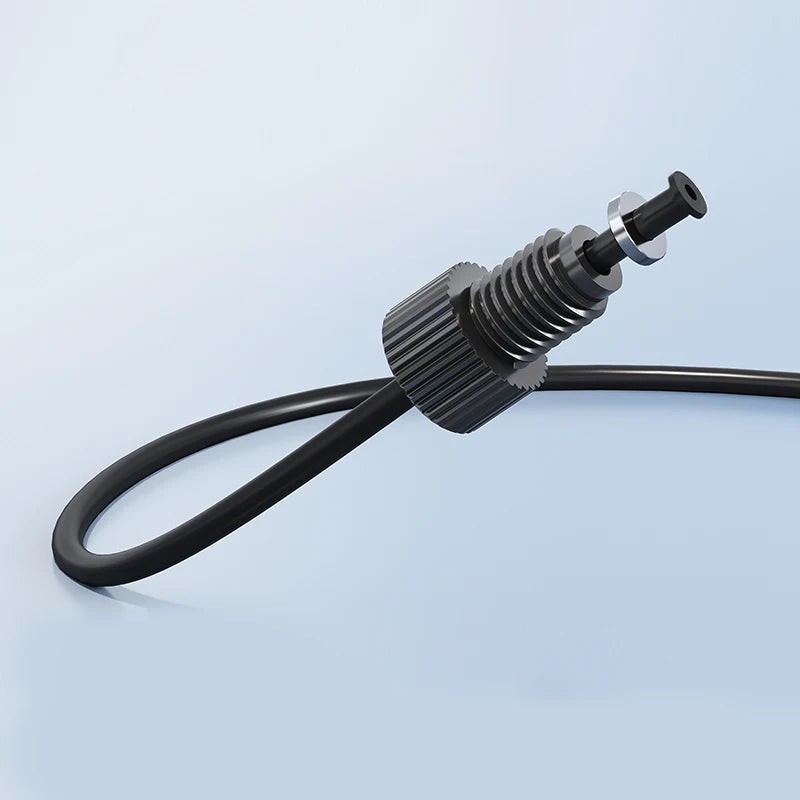 Excellent Chemical Resistance black PTFE Tube Medical Rigid Tubing