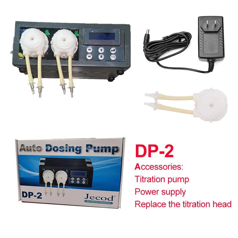 JEBAO-Auto Dosing Pump Titration DP Series Peristaltic Multi Head Automatic Precision Aquariu DP2 DP3 DP4 DP3S DP5 DP4S DP-3S