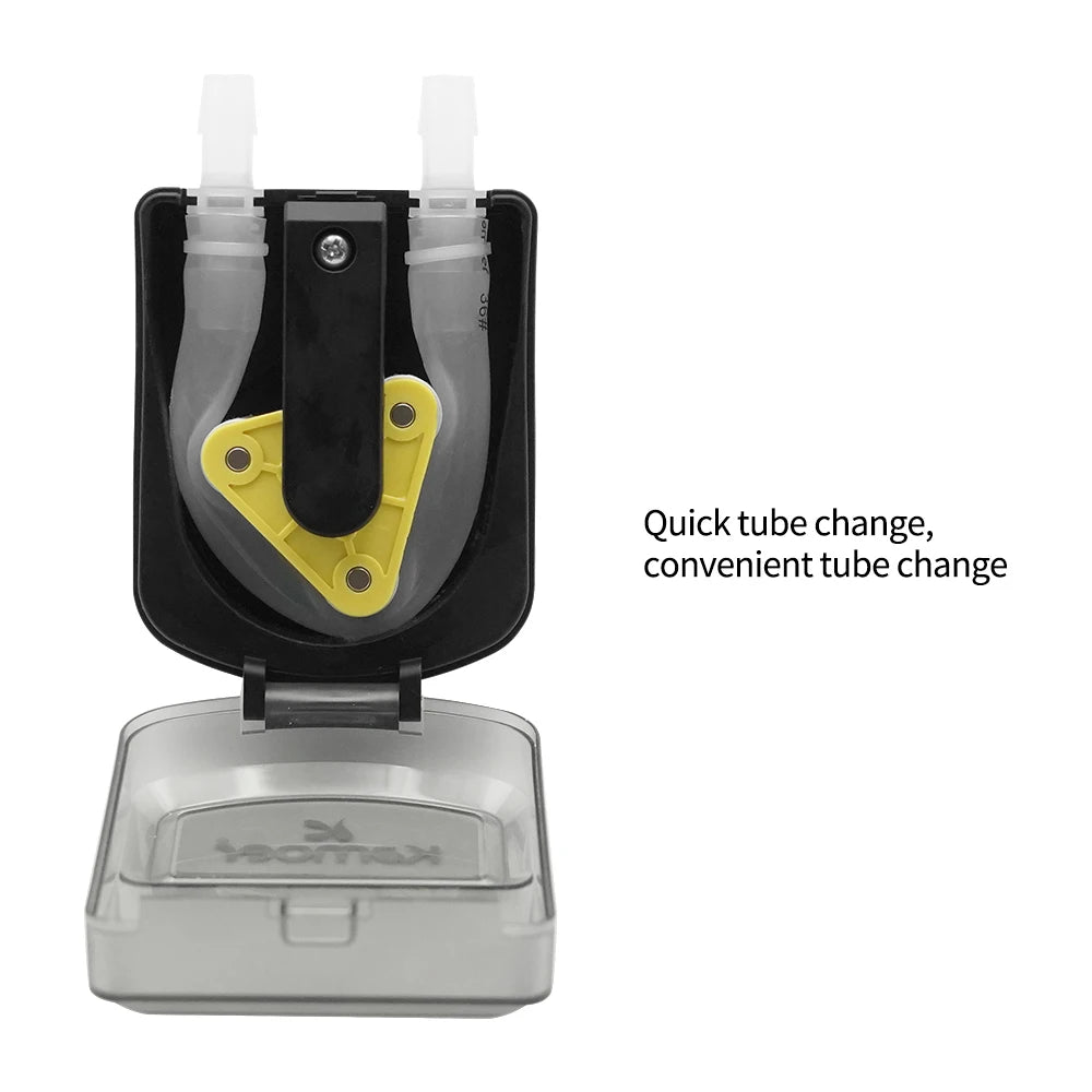 Kamoer 3.2L/min KDS3000 Peristaltic Pump 24V Stepper Self-priming Pump 300RPM High Flow Transfer Pump Silicone 2.5mm Thickness