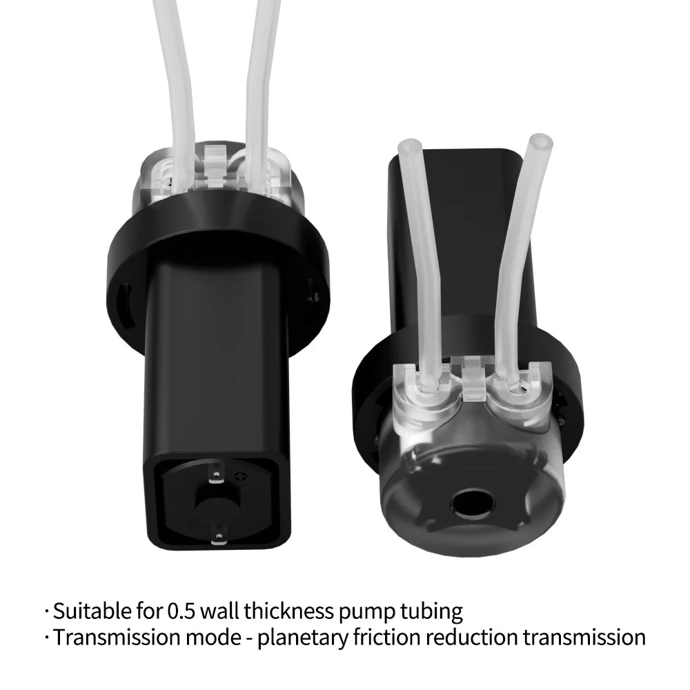 Kamoer 4/12ml/min Low Flow KMPP6 Peristaltic Pump 3.7V DC Motor Self-priming Pump Dosing Pump for Lab and Medical Field