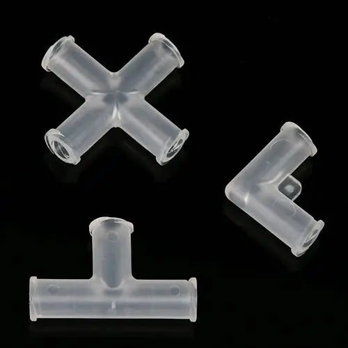 Female Luer Lock to Barb Plastic Connector Threaded Joints