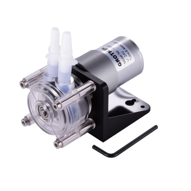 Peristaltic Pump DC 12V/24V 500ml/min  Dosing Pump For Vacuum Aquarium Lab Analytical