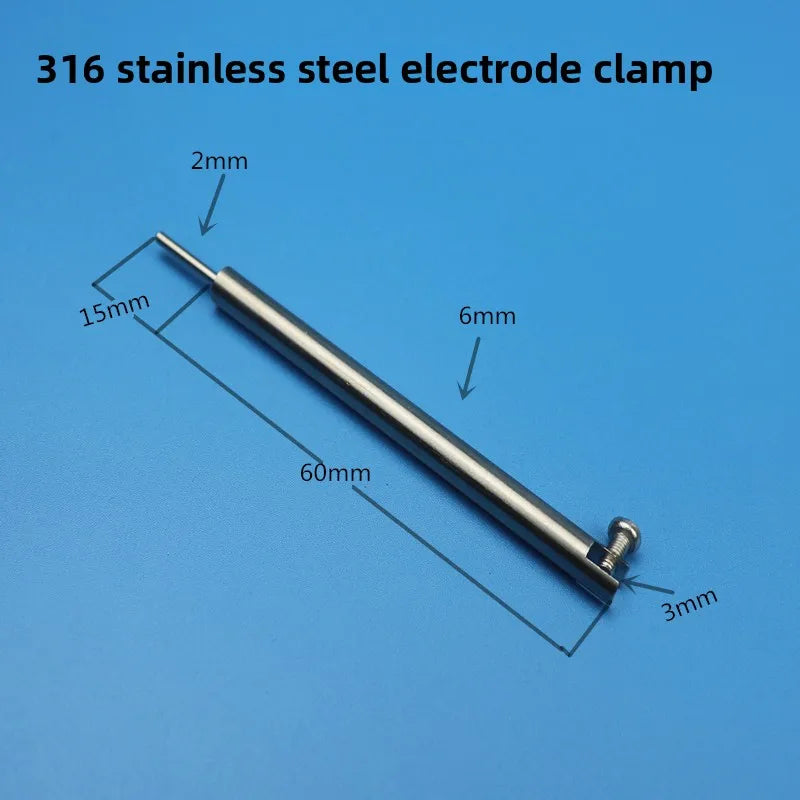 Free Shipping 316 Stainless Steel & Red Copper Sheet - Type Working Electrode Clips - High - Quality for Lab & Industry