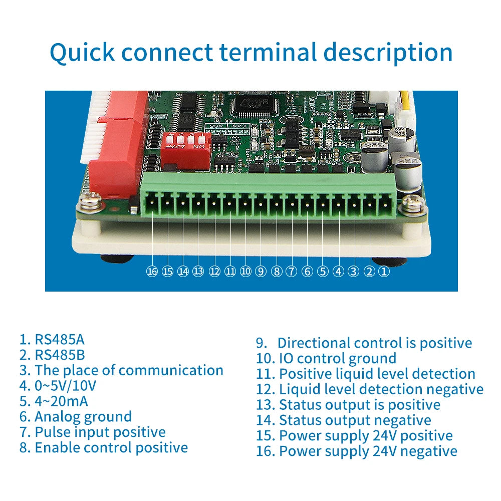 Kamoer 1-315m/min MED42-KK300 High Flow Embedded Peristaltic Pump 24V Stepper Motor Adjustable Dosing Pump Support CAN/RS485