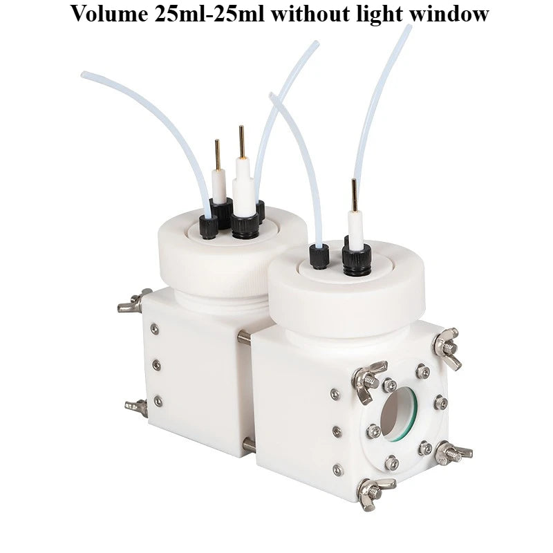 Fully PTFE H-type Replaceable Membrane Sealed Electrolytic Cell, Photoelectrochemical Cell/spectral Electrolytic Cell