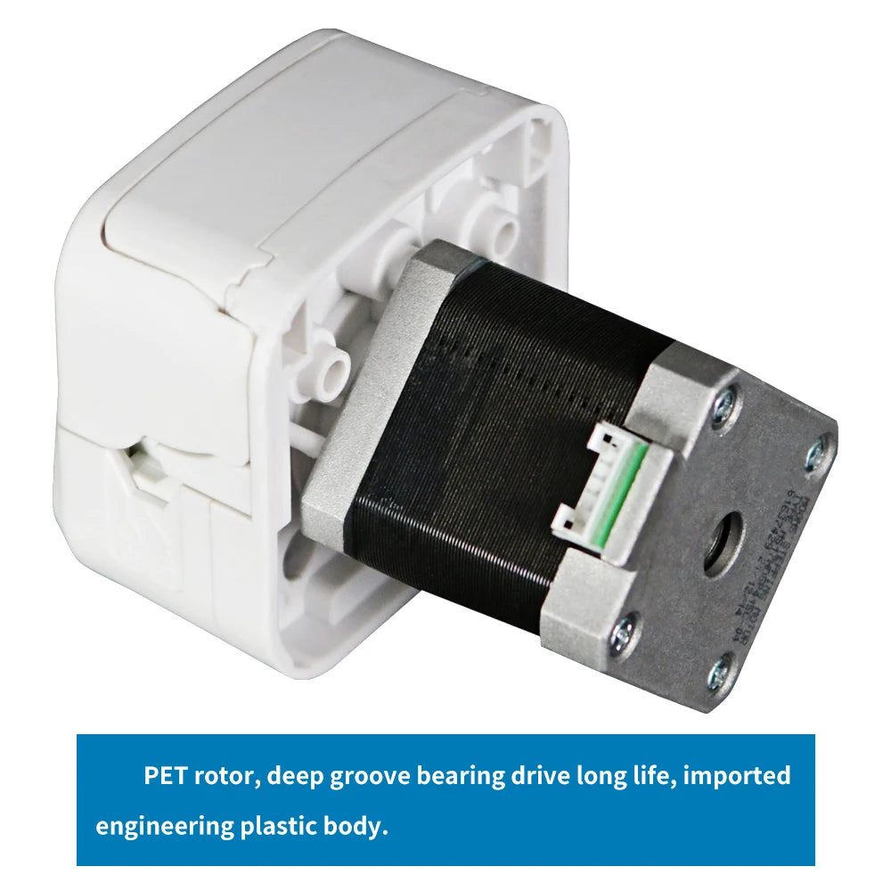 Kamoer 1-315ml/min KK300 24V Peristaltic Pump Stepper Motor Self-priming Pump with Transformers Pump Head Laboratory Dosing Pump