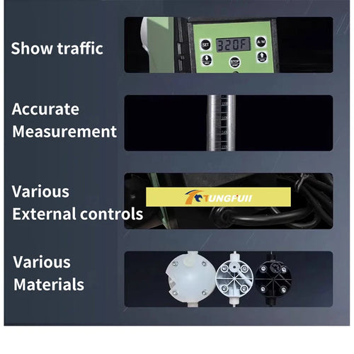 Acid Dosing Pump Electromagnetic Diaphragm Pump 220V Automatic  Electromagnetic Micro Dosing Equipment Quantitative Pump