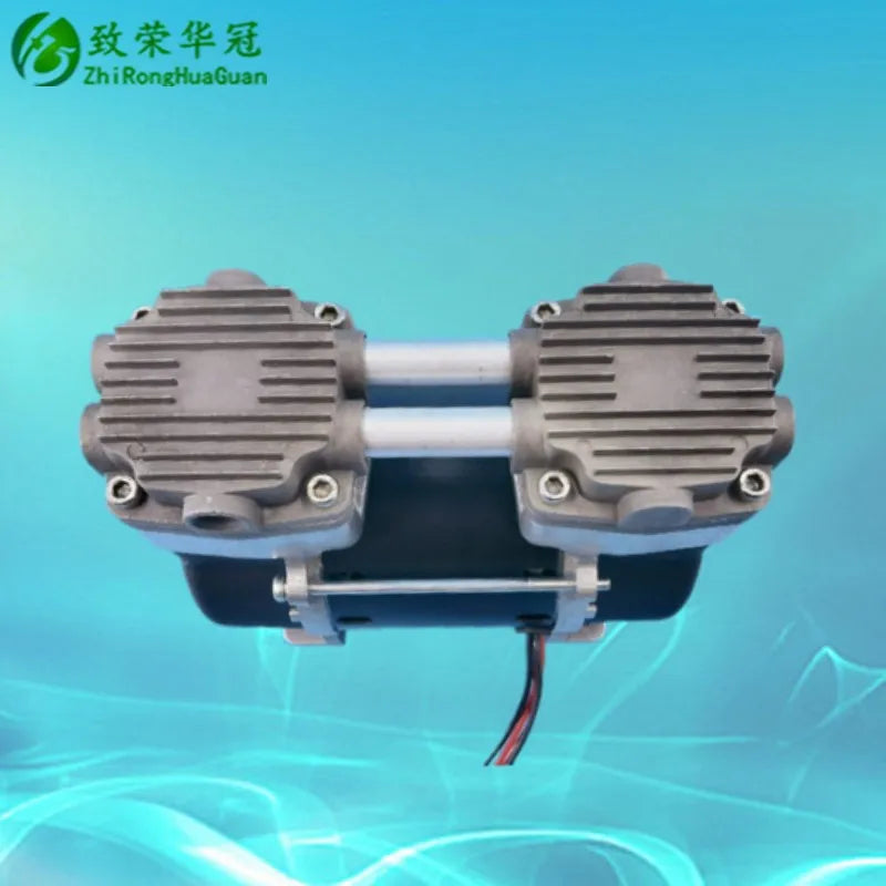 Oil-free vacuum compressor 220V small vacuum pump large flow charge pump 40L flow pump piston air pump