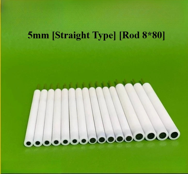 GC Electrode 2mm-12mm, Glassy Carbon Electrode with German Imported Glassy Carbon Core for Electrochemistry