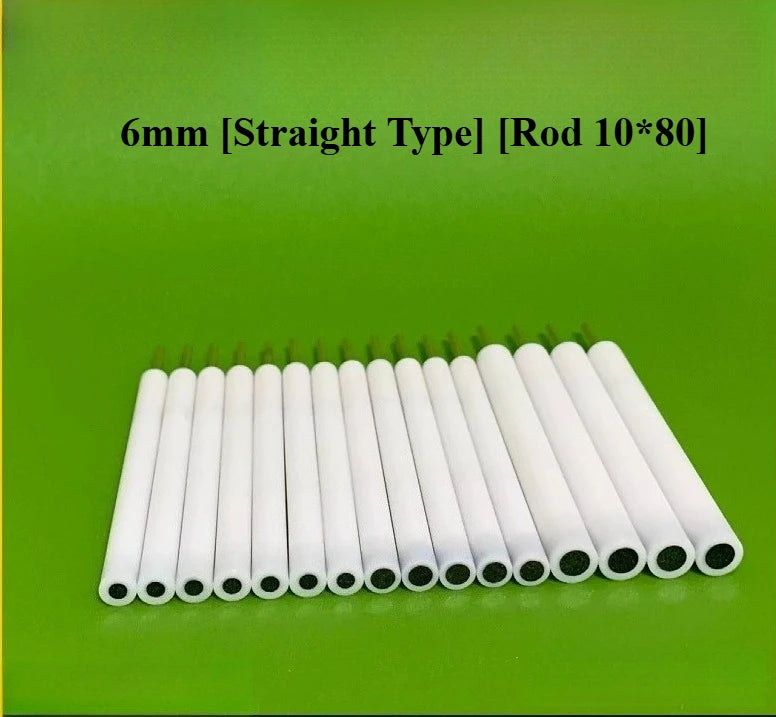 GC Electrode 2mm-12mm, Glassy Carbon Electrode with German Imported Glassy Carbon Core for Electrochemistry