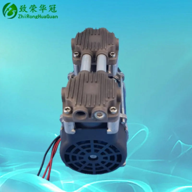Oil-free vacuum compressor 220V small vacuum pump large flow charge pump 40L flow pump piston air pump