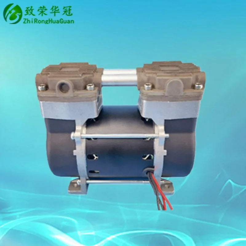 Oil-free vacuum compressor 220V small vacuum pump large flow charge pump 40L flow pump piston air pump