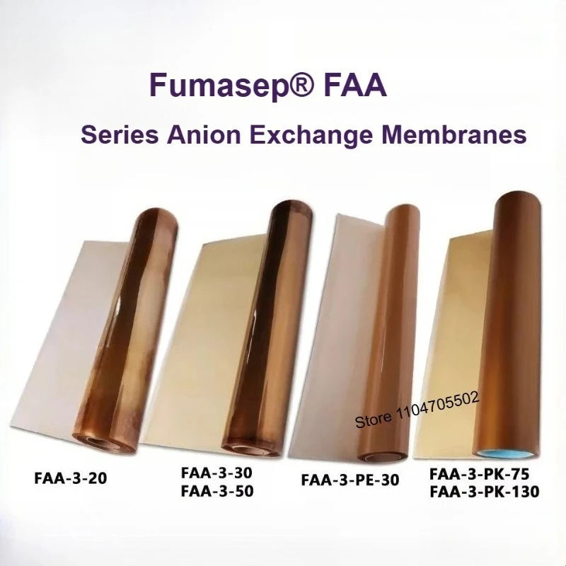 Fumasep FAA-3-20/30/50, FAA-3-PK-75/130  FuMA-Tech Anion Exchange Membrane ，alkaline fuel cell membrane