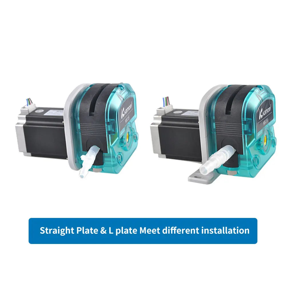 Kamoer 400-1600ml/min KKTS High Flow Peristaltic Pump 24V Stepper Motor Adjustable Speed Dosing Pump with Single/Double Head